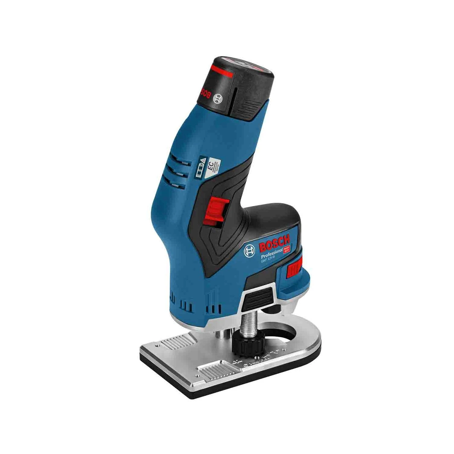 Bosch GKF 12V-8 12V Professional Cordless Brushless Router With 2 X 3.0Ah Batteries, Charger In L-Box - 06016B0070 - Image 2