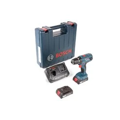 Bosch GSR 18V-21 Li-ion Drill Driver With 2 X 2.0Ah Batteries, Charger & Carry Case