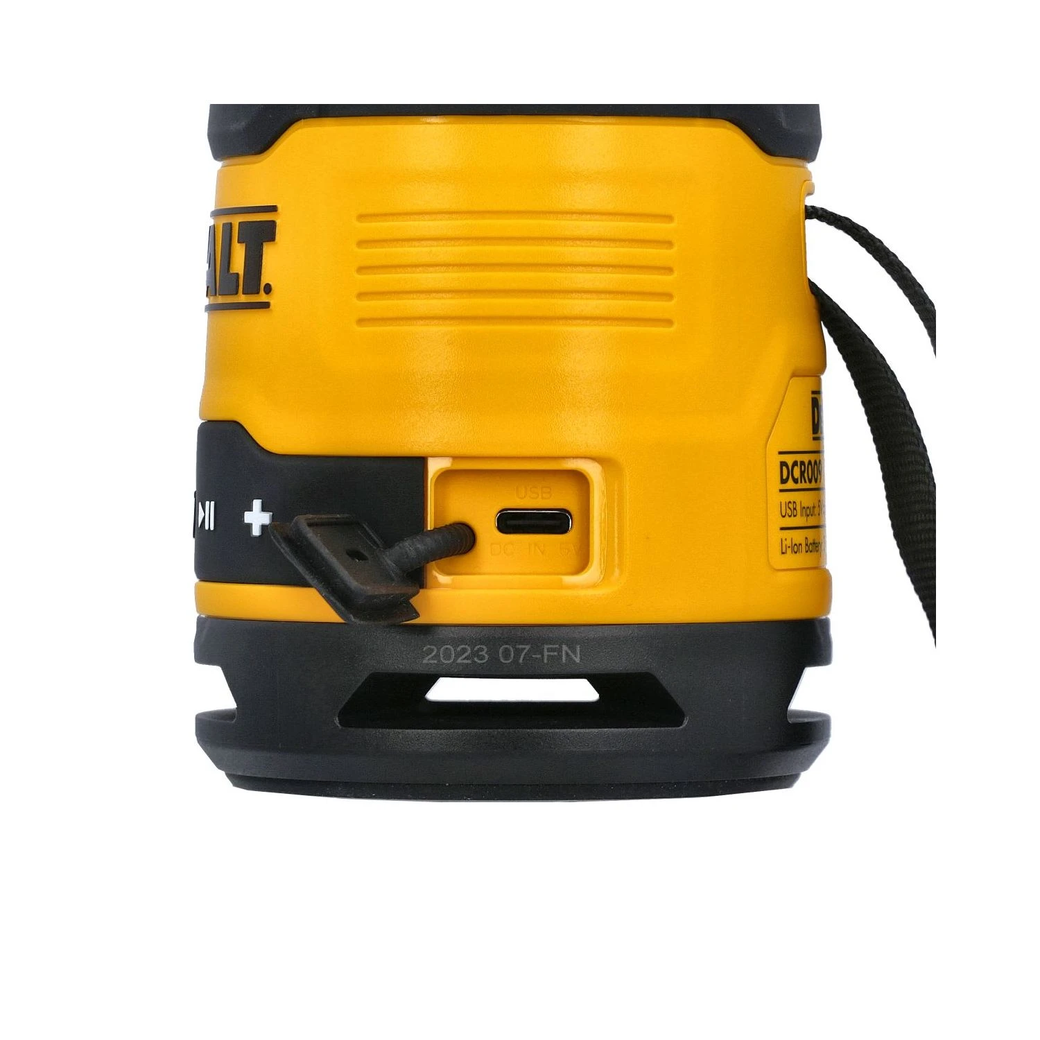 DeWalt DCR009 3.7V Rechargeable USB-C Compact Bluetooth Speaker - Image 5