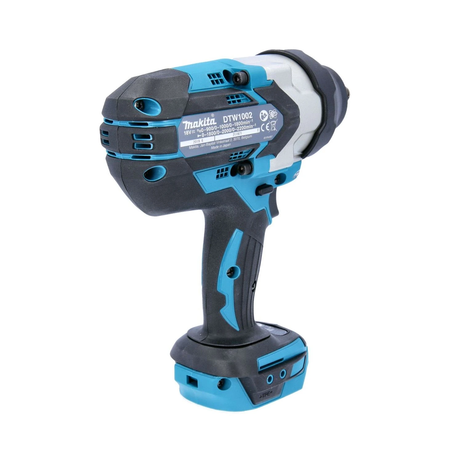 Makita DTW1002 18V Brushless Impact Wrench With 1 X 4.0Ah Battery, Charger, Case & Inlay - Image 5