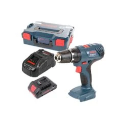 Bosch GSB18V-21 18V Li-ion Combi Drill With 1 X 4.0Ah Battery, Charger & Case