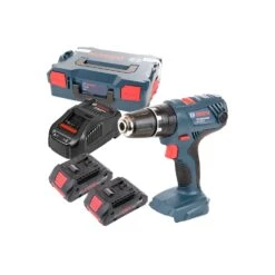 Bosch GSB18V-21 18V Li-ion Combi Drill With 2 X 4.0Ah Batteries, Charger & Case
