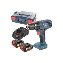 Bosch GSB18V-21 18V Li-ion Combi Drill With 2 X 5.0Ah Batteries, Charger & Case