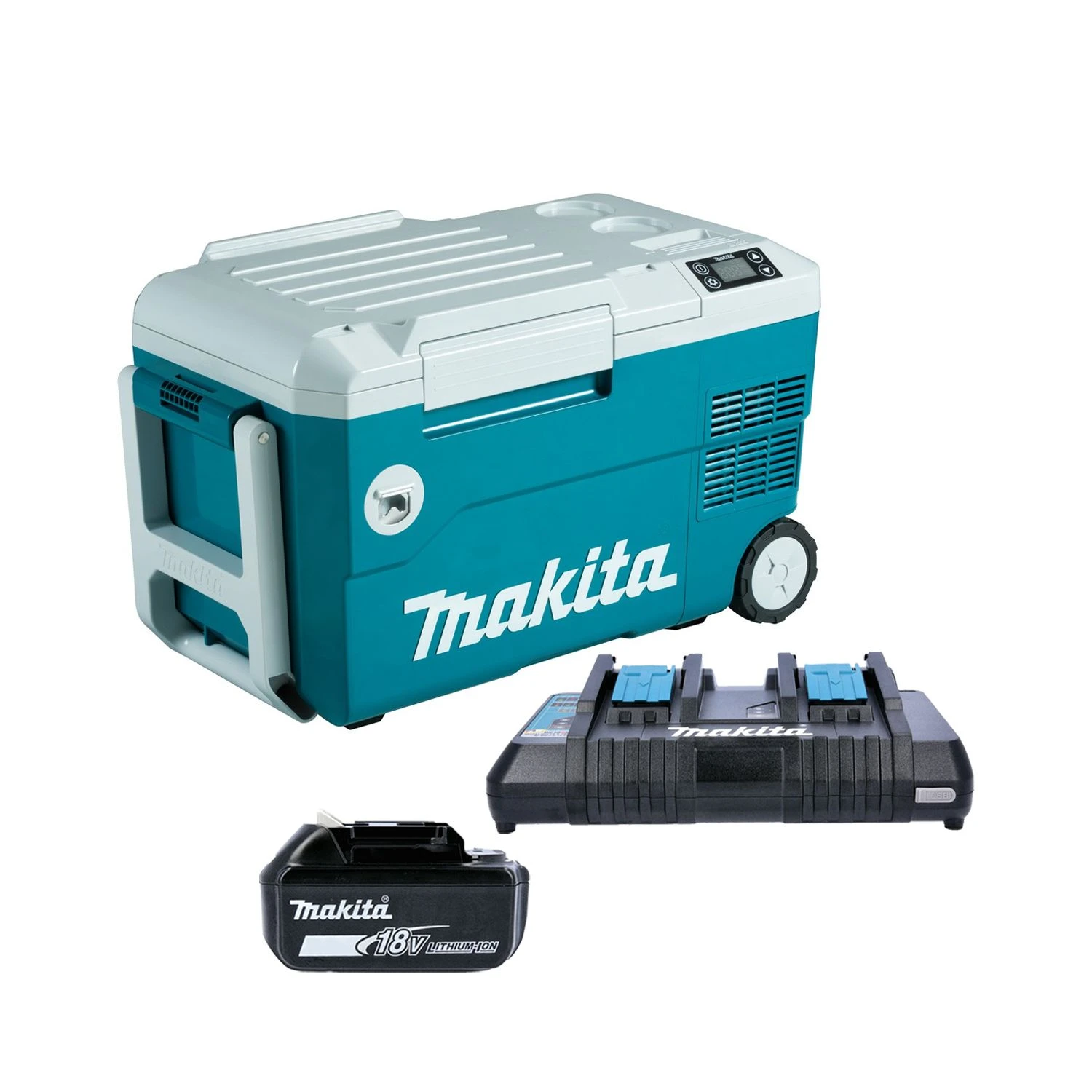 Makita DCW180 Cooler/Warmer + 1 X 3.0Ah Battery & DC18RD - Image 9