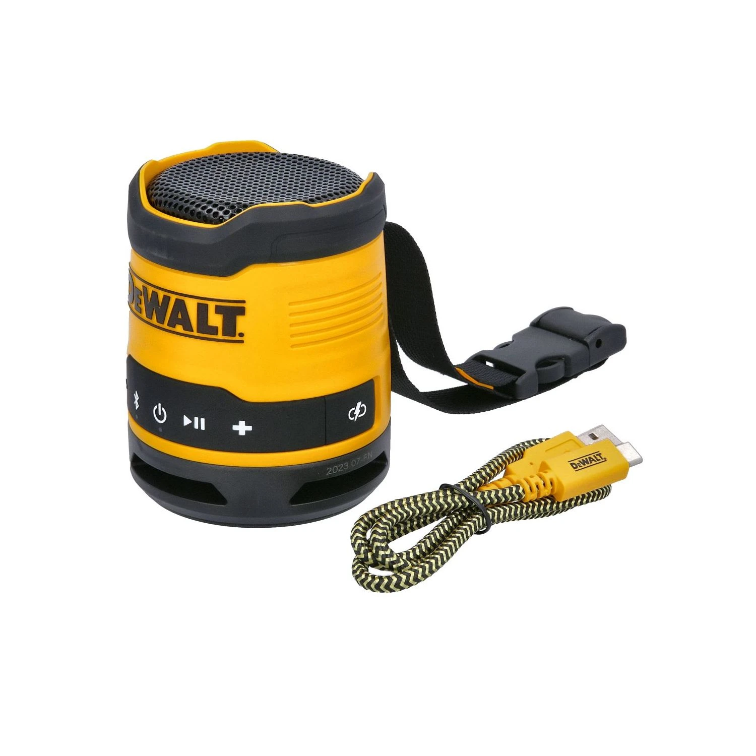 DeWalt DCR009 3.7V Rechargeable USB-C Compact Bluetooth Speaker - Image 7