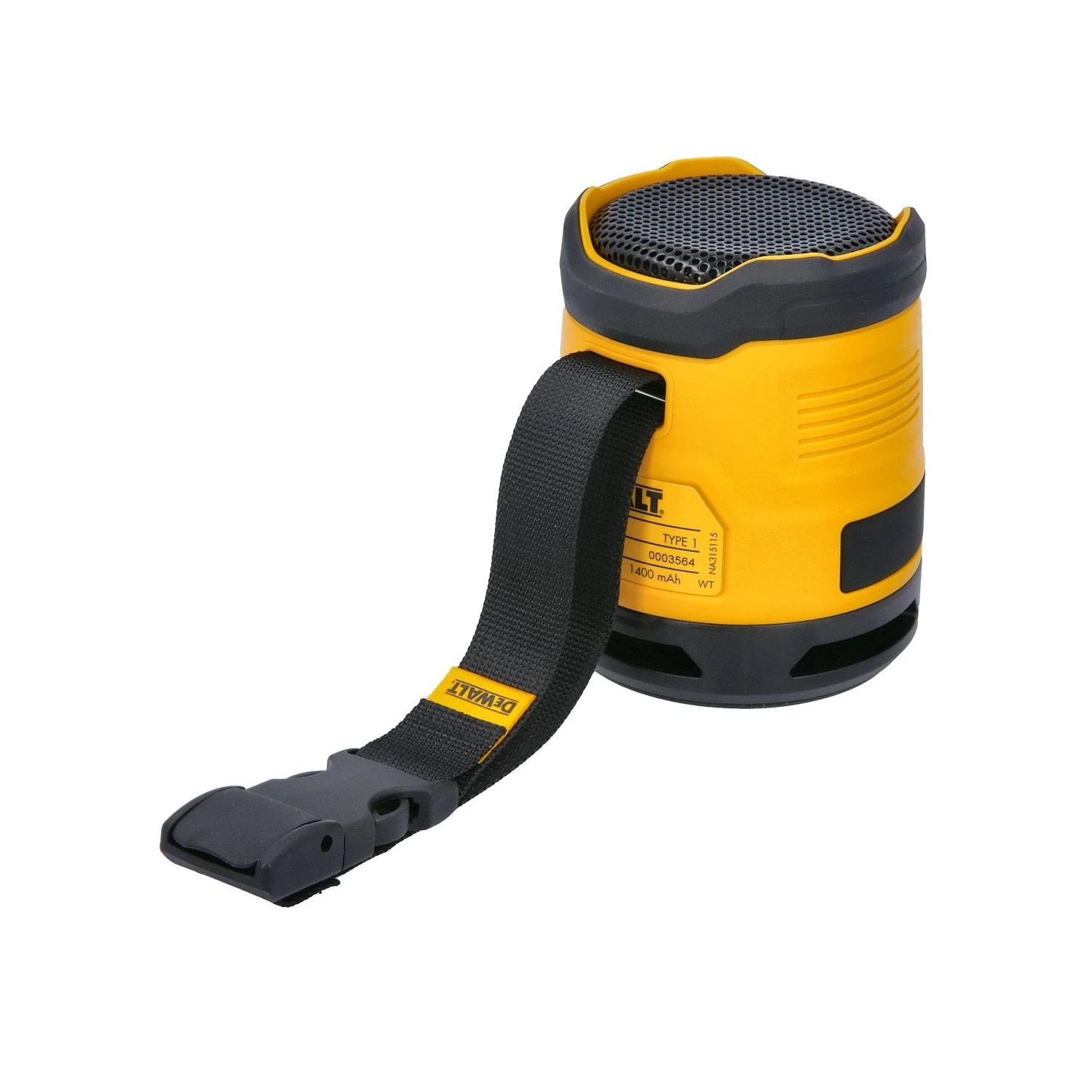 DeWalt DCR009 3.7V Rechargeable USB-C Compact Bluetooth Speaker - Image 4