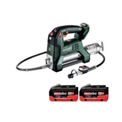 Metabo FP 18 LTX 18V Cordless Grease Gun With 2 X 5.5Ah Batteries