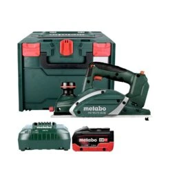 Metabo HO 18 LTX 20-82 18V Cordless 82mm Planer With 1 X 5.5Ah Battery, Charger & MetaBOX