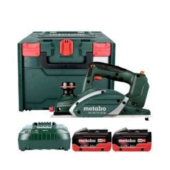 Metabo HO 18 LTX 20-82 18V Cordless 82mm Planer With 2 X 5.5Ah Batteries, Charger & MetaBOX