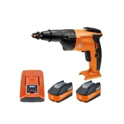 Fein ASCT 18 SELECT 18V Cordless Drywall Screw Gun With 2 X 5.2Ah Batteries & Charger