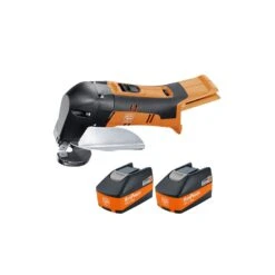 Fein ABLS 18V Select Cordless 1.6mm Sheet Metal Shear With 2 X 5.2Ah Batteries