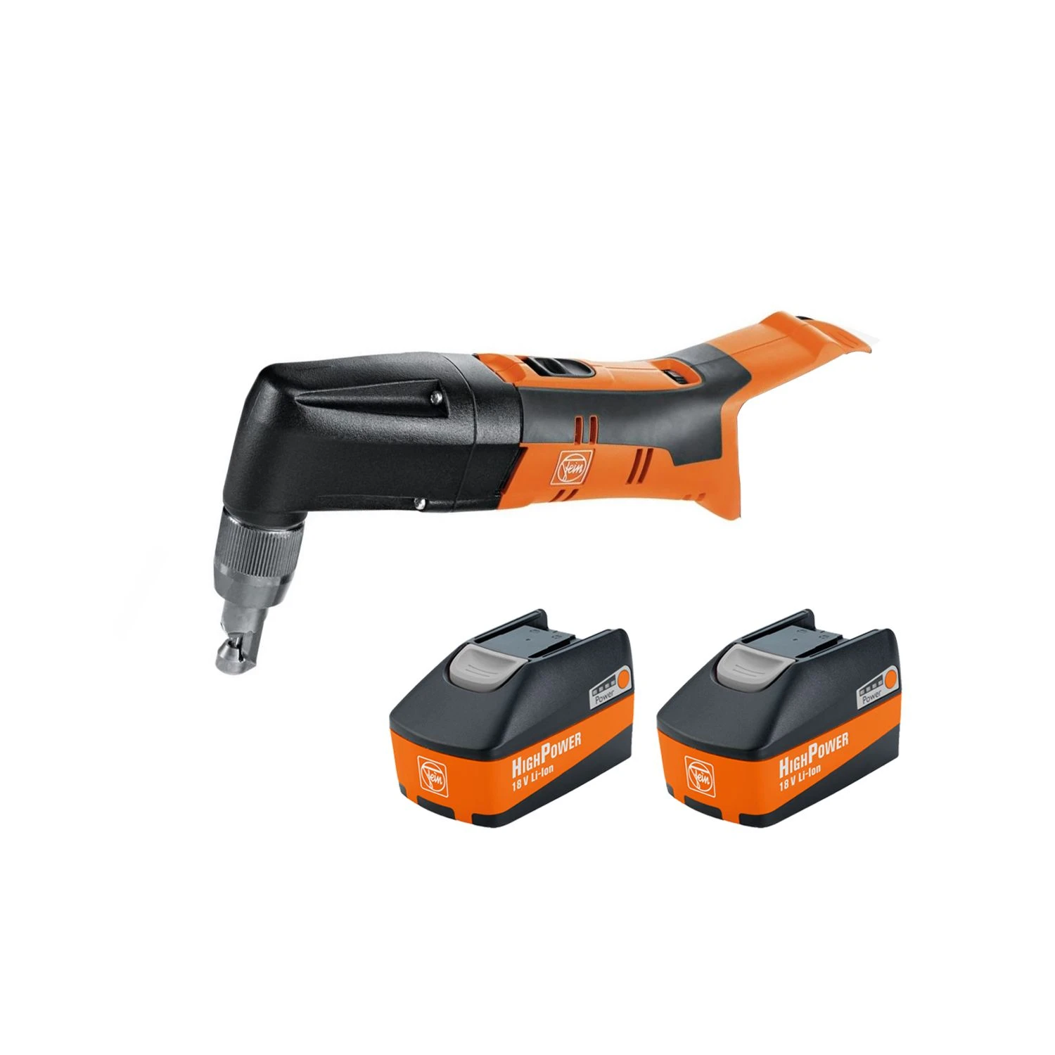 Fein ABLK 18 1.3TE 18V SELECT Cordless Nibbler With 2 X 5.2Ah Batteries