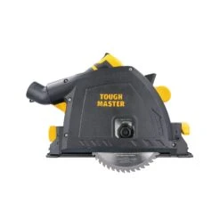 TOUGH MASTER® Plunge Track Saw Corded Saw For Wood With 165mm 48T Disc - 1400 Watts (TM-PTS165)