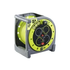 Masterplug MSTHMU15134 13A 4-Socket PRO-XT 15m Case Cable Reel 240V