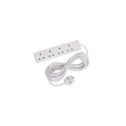 SMJ SMJB4W5MP 4-Way 13A 5m Extension Lead 240V