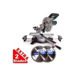 Metabo KGS216M Mitre Saw 240V With 2 Extra 48 Teeth Blades
