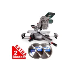 Metabo KGS216M Mitre Saw 110V + Extra 48 & 60 Teeth Blades