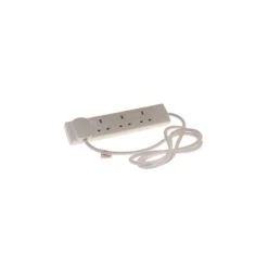 SMJ SMJB4W2MP 4-Way 13A 2m Extension Lead 240V