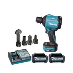 Makita AS001GD202 40Vmax XGT Cordless Brushless Dust Blower With 2 X 2.5Ah Batteries & Charger