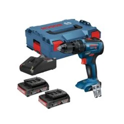 Bosch GSB 18 V-55 Brushless Combi Drill With 2 X 2.0Ah Batteries, Charger & L-Boxx
