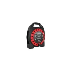 Faithfull FPPCR10MSE 13A 4-Socket 10m Semi-Enclosed Cable Reel 240V