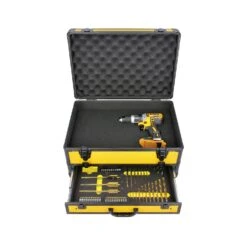 DeWalt DCD796 18V XR Brushless Combi Drill With 70 Piece Accessory Set In Case