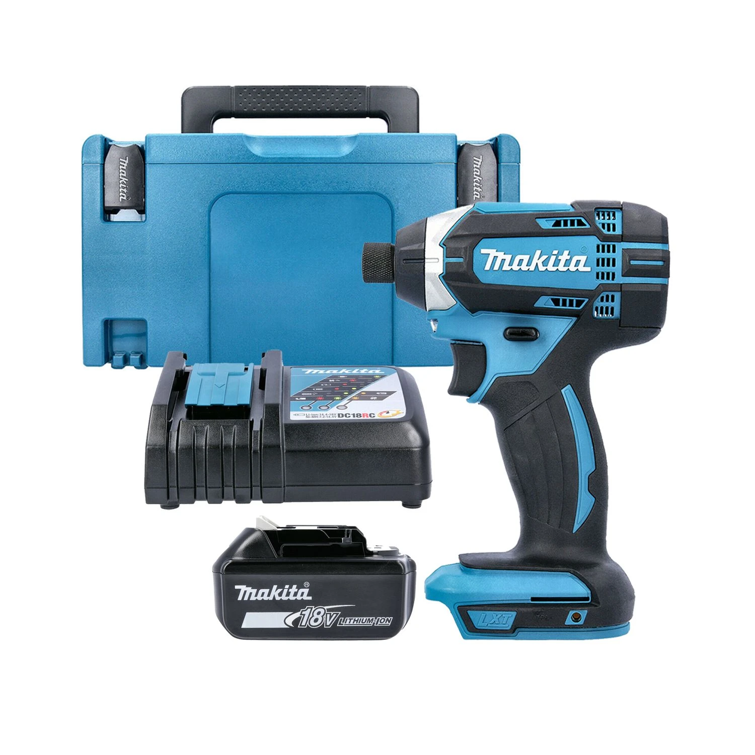 Makita DTD152 18V LXT Cordless Impact Driver With 1 X 6.0Ah Battery, Charger, Case & Inlay - Image 7