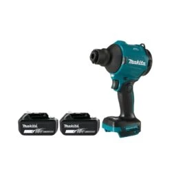 Makita DAS180 18V LXT Cordless Brushless Dust Blower With 2 X 5.0Ah Batteries