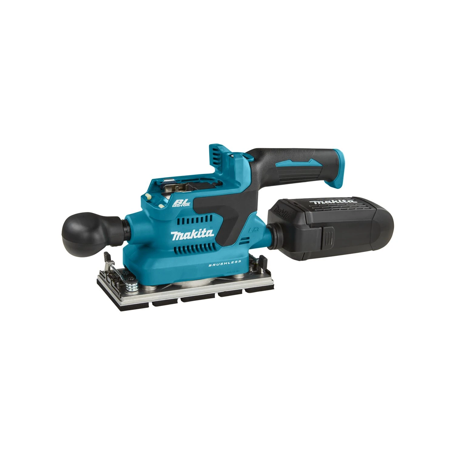 Makita DBS180RTJ 18V LXT Cordless Brushless 9mm Belt Sander With 2 X 5.0Ah Batteries, Charger & Case - Image 3