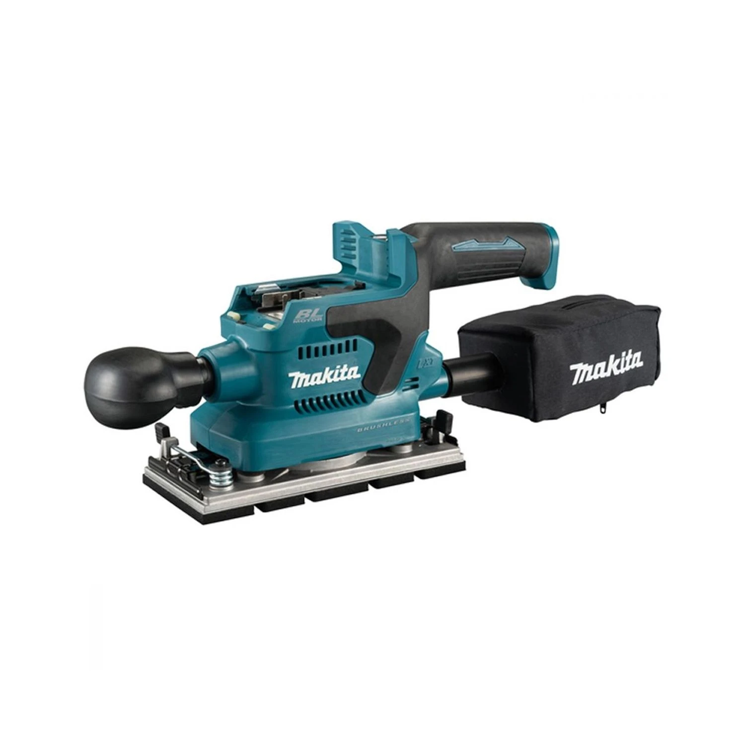 Makita DBO381 18V LXT Brushless Finishing Sander With 1 X 5.0Ah Battery & Charger - Image 2