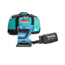 Makita DBO480 18V LXT Cordless 1/4" Sheet 114mm Finishing With 831278-2 LXT400 Tool Bag