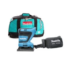 Makita DBO481 18V LXT Cordless 1/4" Sheet 140mm Finishing Sander With 831278-2 LXT400 Tool Bag