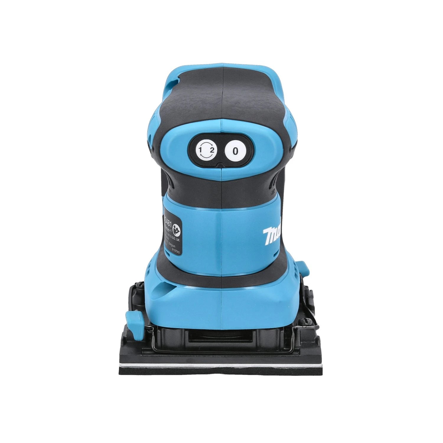 Makita DBO481 18V LXT Cordless 1/4" Sheet 140mm Finishing Sander With 2 X 5.0Ah Batteries, Charger & Makpac 3 Case - Image 4