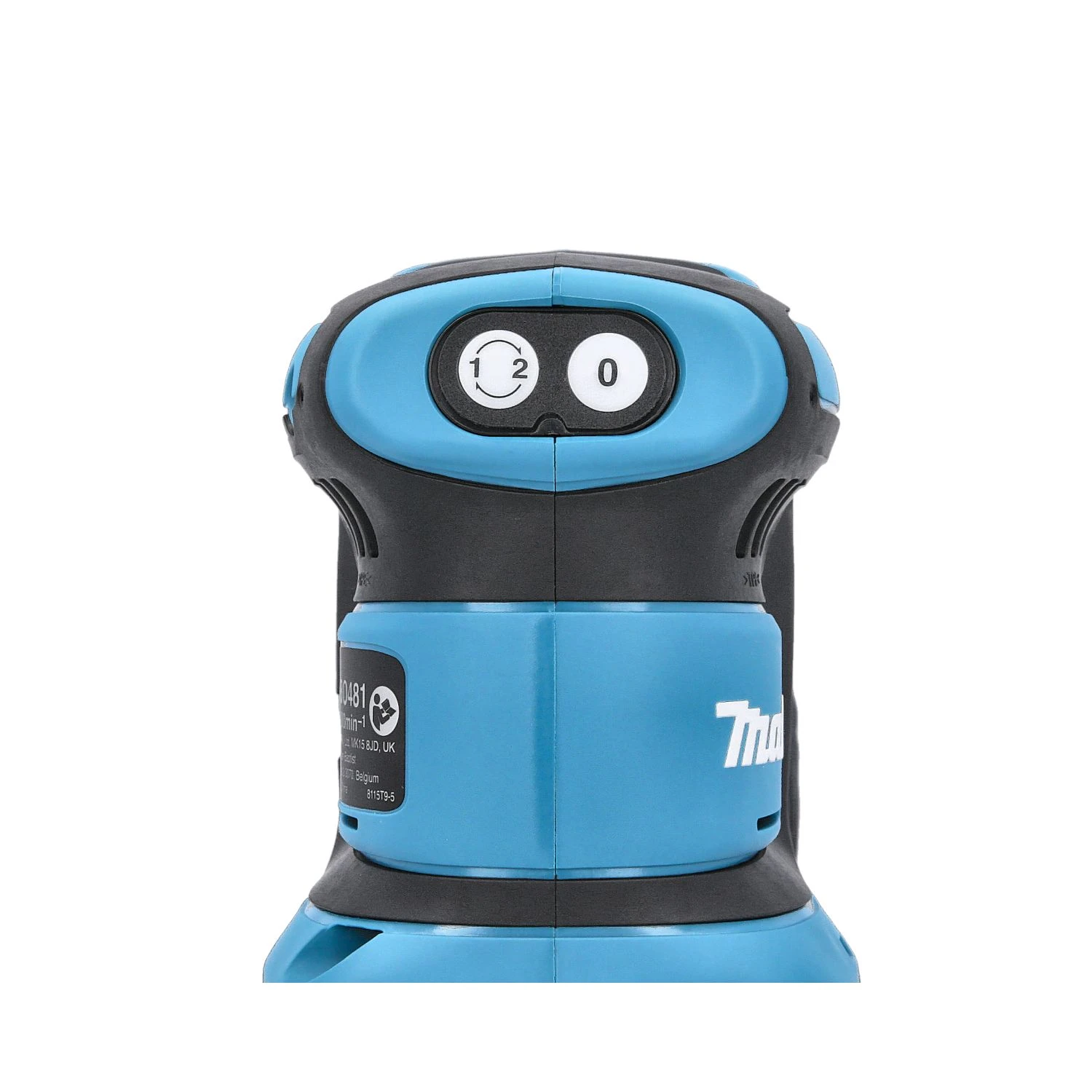 Makita DBO481 18V LXT Cordless 1/4" Sheet 140mm Finishing Sander With 2 X 5.0Ah Batteries, Charger & Makpac 3 Case - Image 6