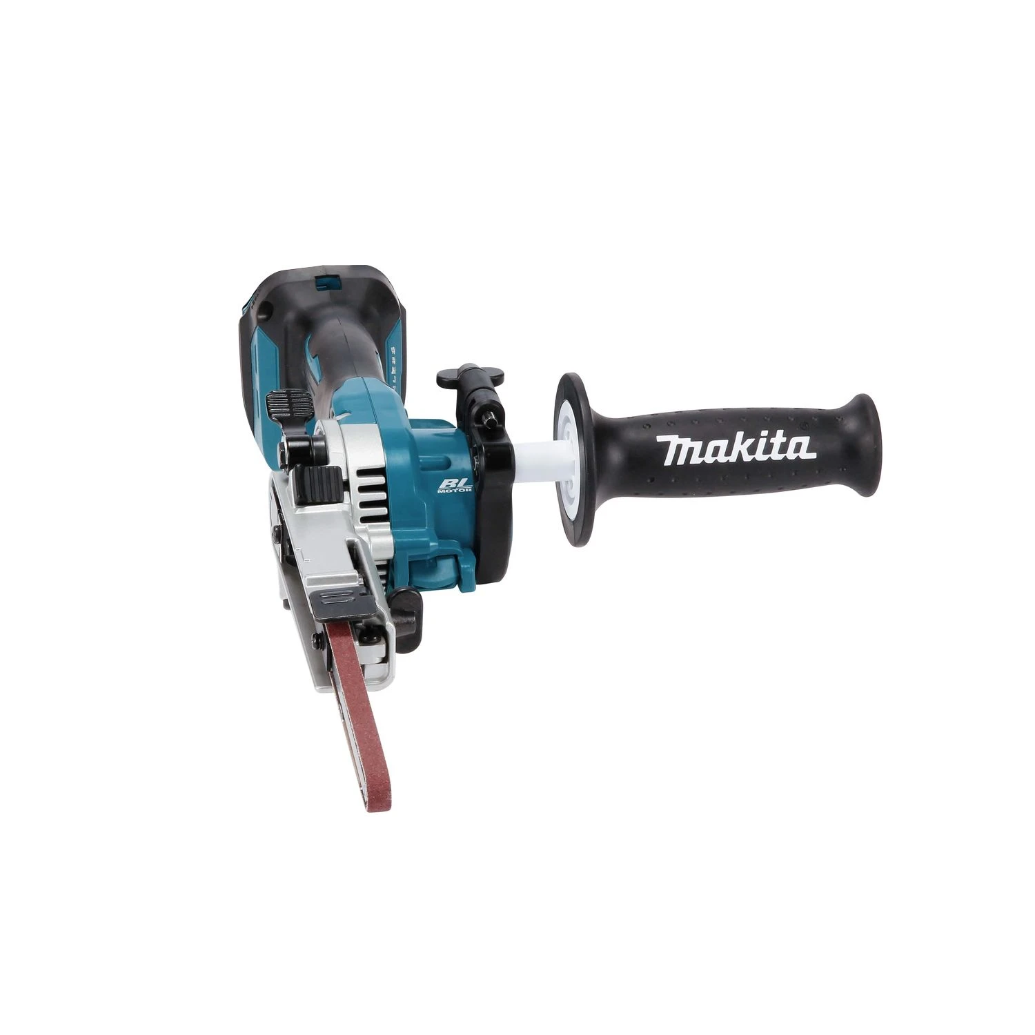 Makita DBS180RTJ 18V LXT Cordless Brushless 9mm Belt Sander With 2 X 5.0Ah Batteries, Charger & Case - Image 4