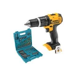Dewalt DCD785 18V XR Combi Drill With B-49373 75 Piece Drill & Screwdriver Set