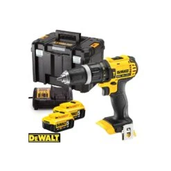 Dewalt DCD785N 18V XR Combi Drill With 2 X 5Ah Batteries, Charger & T-Stack Case