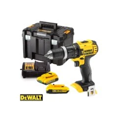 Dewalt DCD785N 18V XR Combi Drill With 2 X 2Ah Batteries, Charger & T-Stack Case