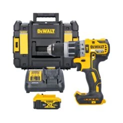DeWalt DCD796 18V XR Brushless Combi Drill With 1 X 5.0Ah Battery, Charger & DWST1-70703 Case
