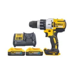 DeWalt DCD996 18V XRP Cordless 3 Speed Brushless Hammer Combi Drill With 2 X 5.0Ah Powerstack Batteries & Charger