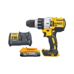 DeWalt DCD996 18V XRP Cordless 3 Speed Brushless Hammer Combi Drill With 1 X 1.7Ah Powerstack Battery & Charger