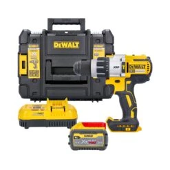 DeWalt DCD996X1 18V XR Brushless Cordless Combi Drill With 1 X 9.0Ah Flexvolt Battery, Charger & TStak Case