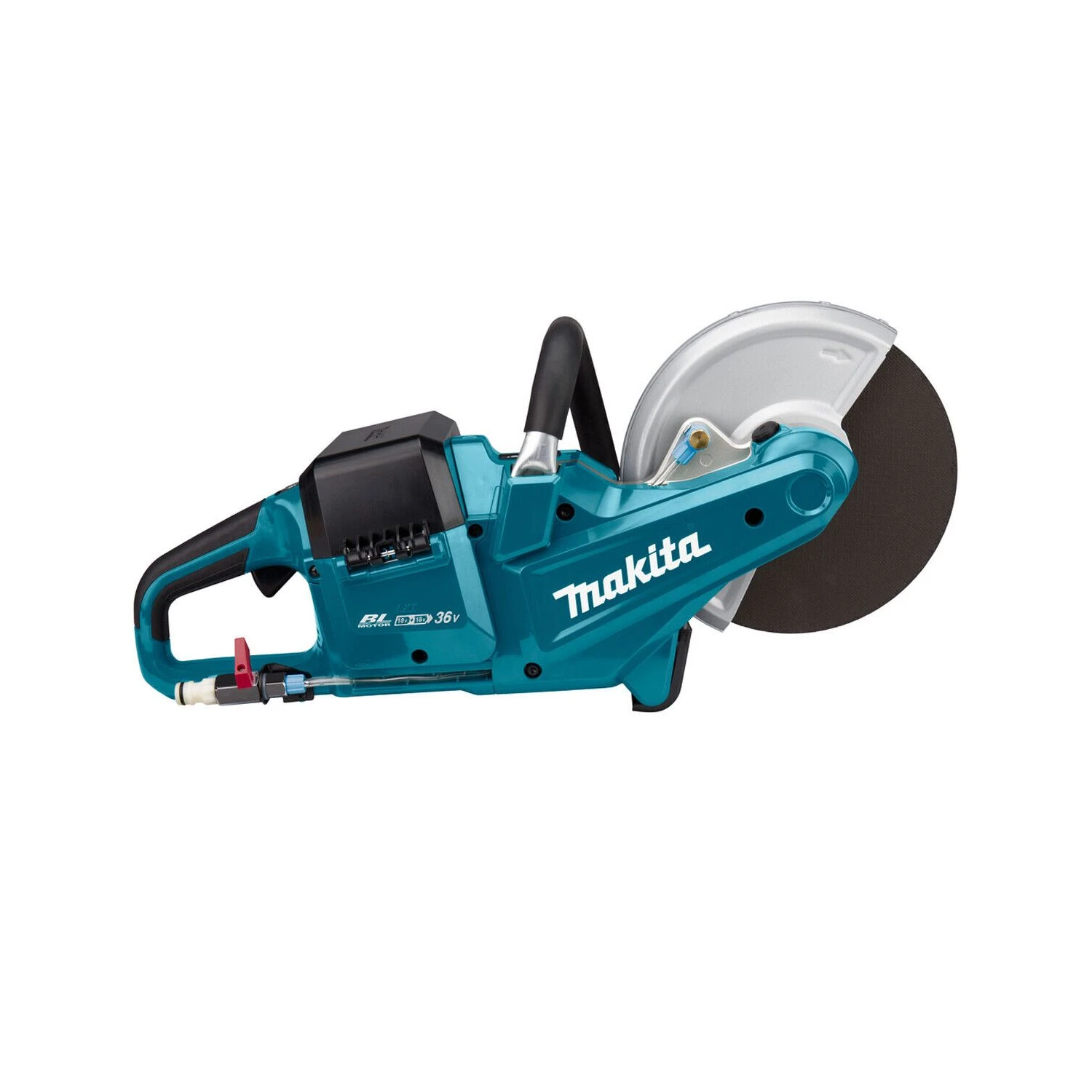 Makita DCE090T2X1 18V / 36V LXT Cordless Brushless 230mm Cut Off Saw With 2 X 5.0Ah Batteries, Charger & Case - Image 2