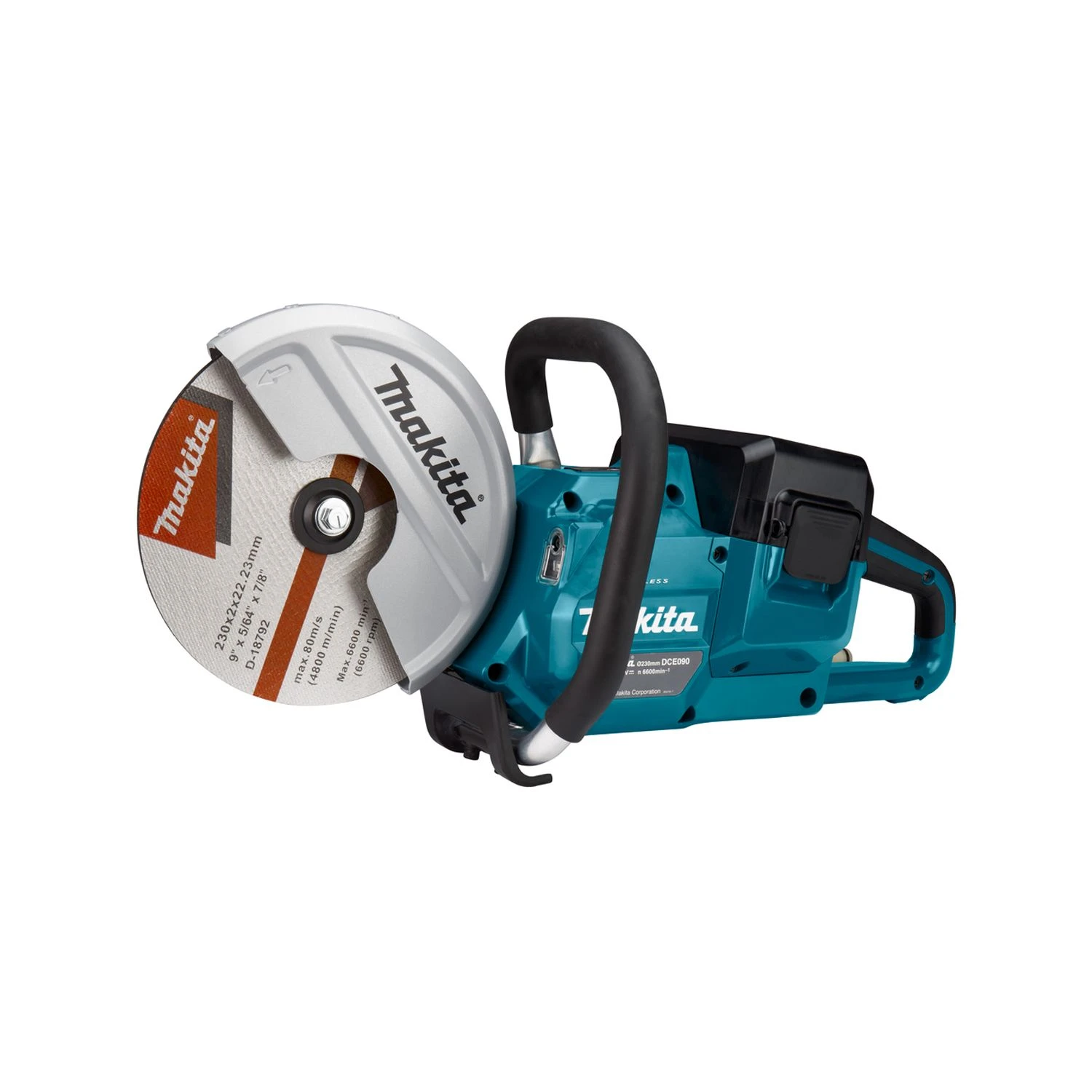 Makita DCE090ZX1 18V / 36V Cordless Brushless 230mm Disc Cutter Bare Unit - Image 4