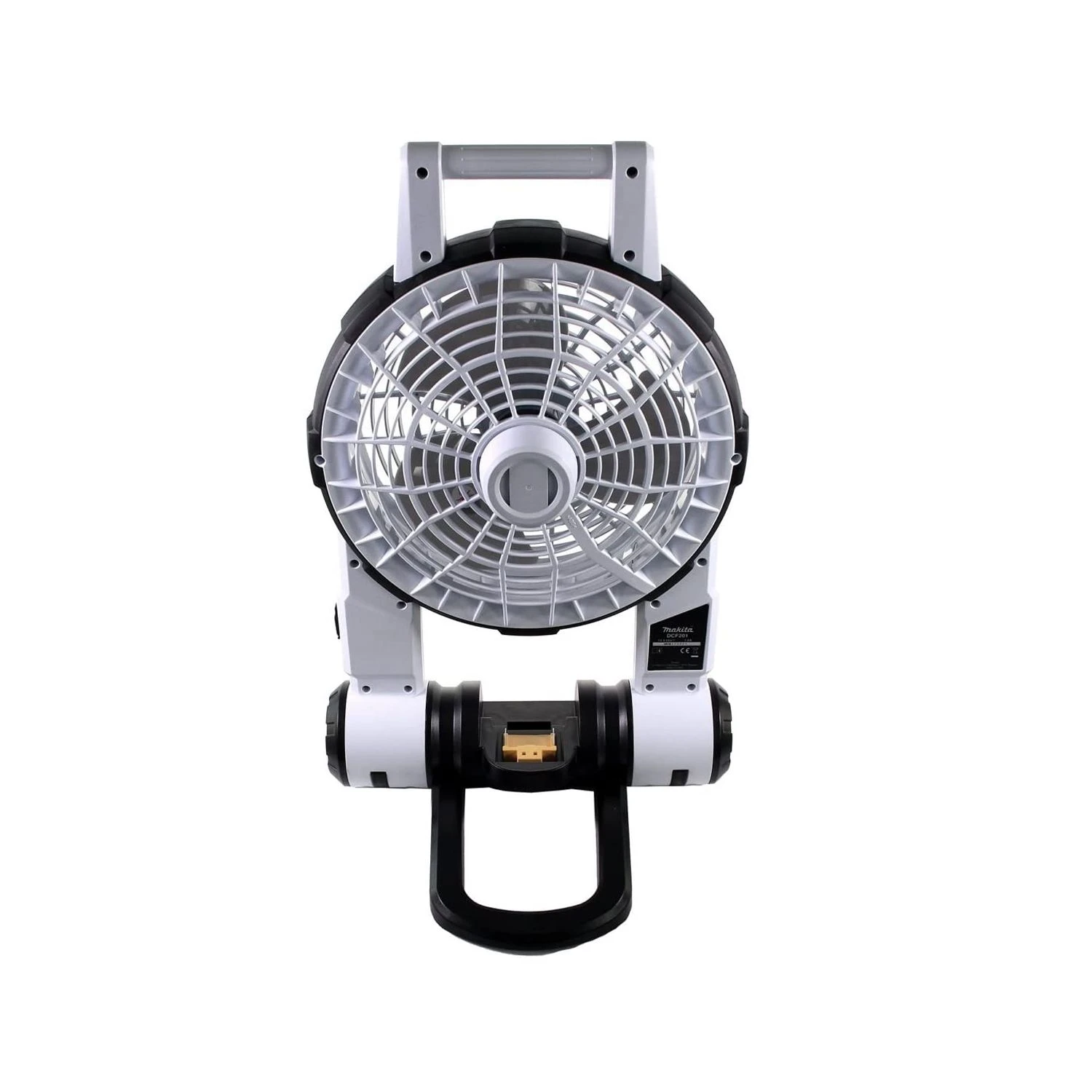 Makita DCF201 18V LXT White Cordless Portable Fan With 2 X 5.0Ah Batteries - Image 5