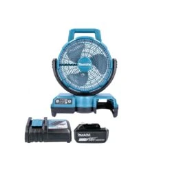 Makita DCF203 18V LXT Li-Ion Portable 3 Speed Fan With 1 X 6.0Ah Battery & Charger