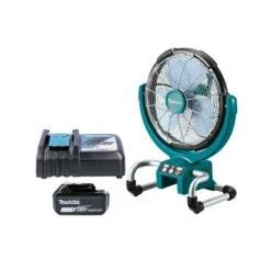 Makita DCF300 14.4V/18V 13" 3-Speed Portable Job Site Fan With 1 X 6.0Ah Battery & Charger