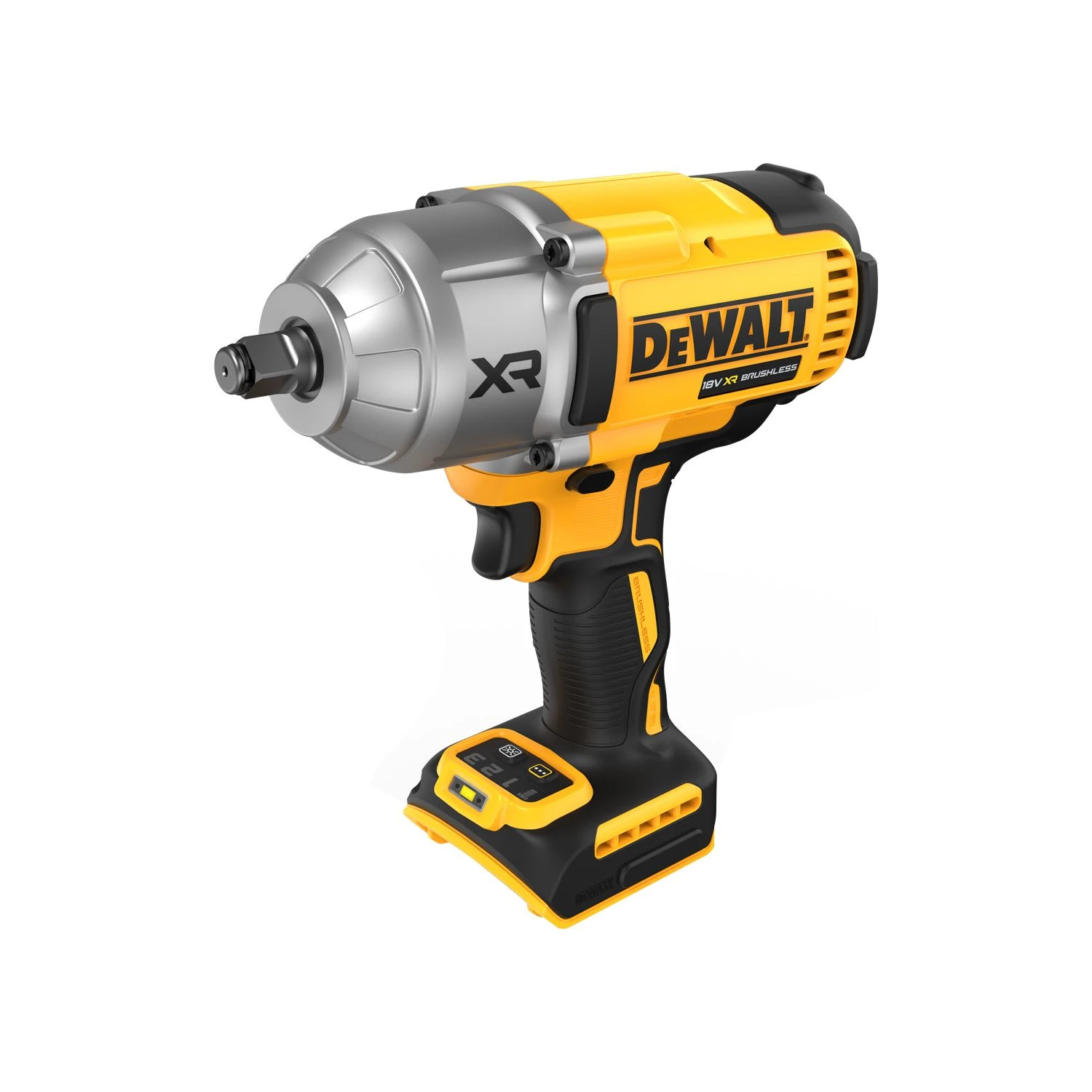 DeWalt DCF900 18V XR Cordless Brushless 1/2" High Torque Impact Wrench With 2 X 5.0Ah Batteries, Charger & TSTAK II Case - Image 4
