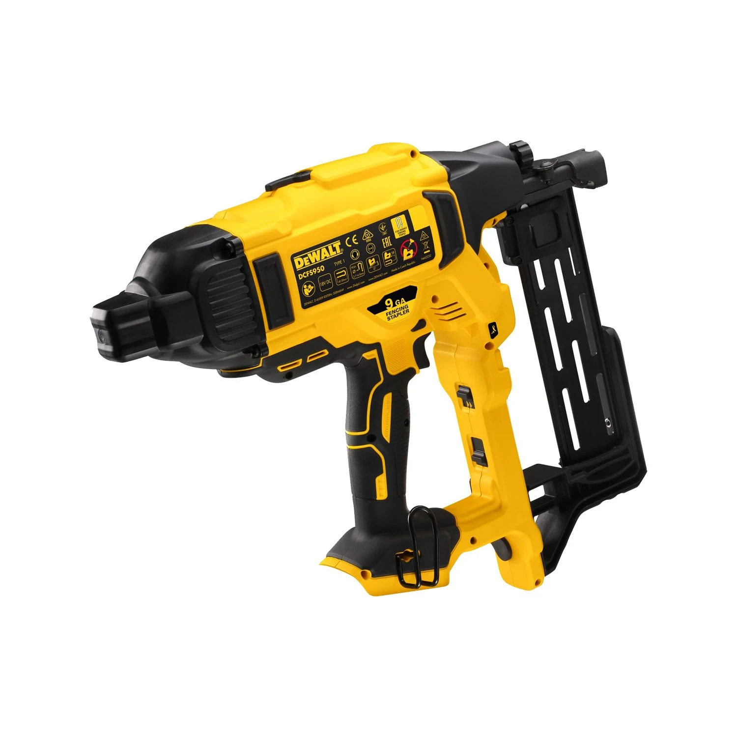 Dewalt DCFS950P2 18V XR Cordless Brushless Fencing Stapler With 2 X 5Ah Batteries, Charger & Case - Image 6