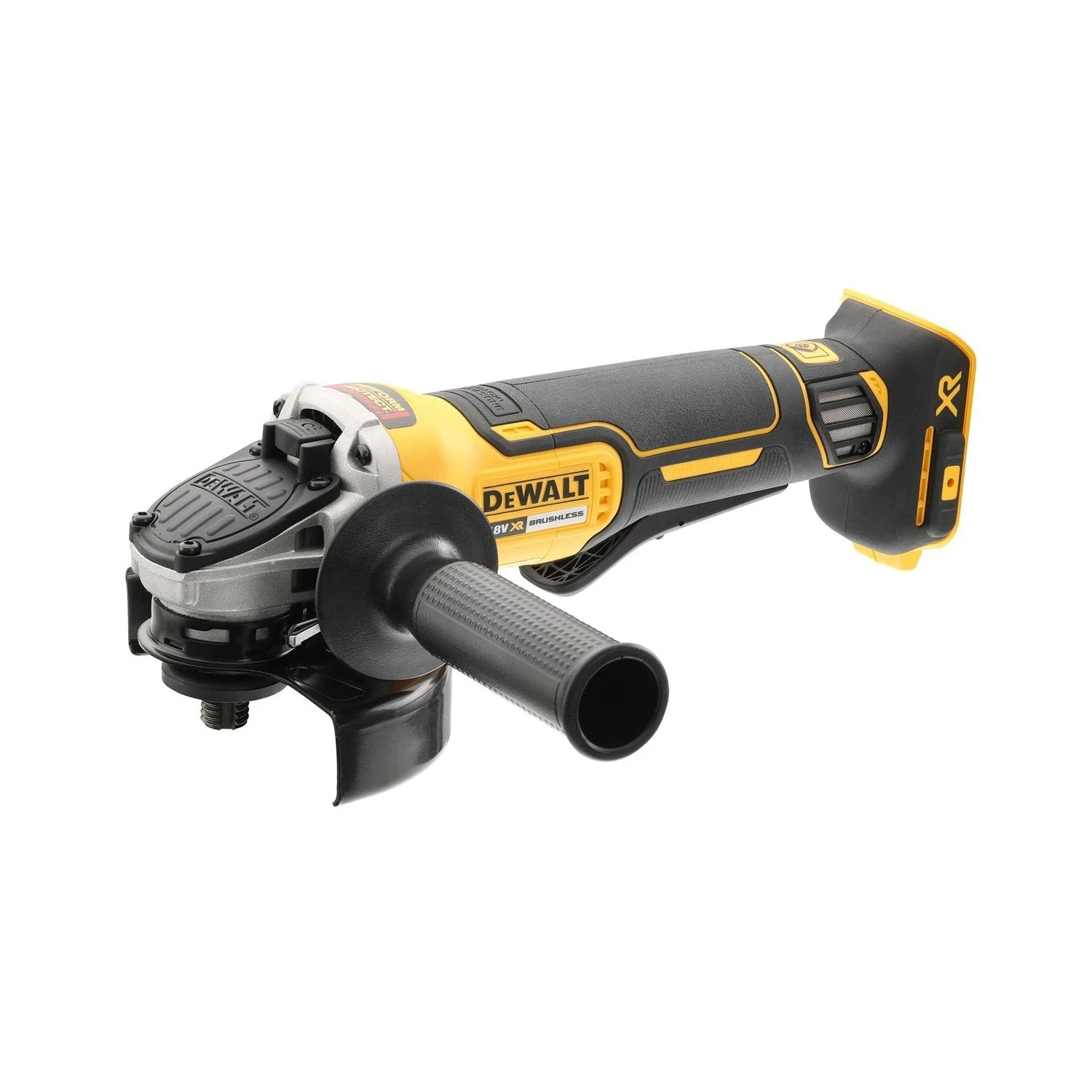 DeWalt DCG406 18V XR 5 Inch / 125mm Brushless Angle Grinder With 2 X 2.0Ah Batteries & Charger - Image 3